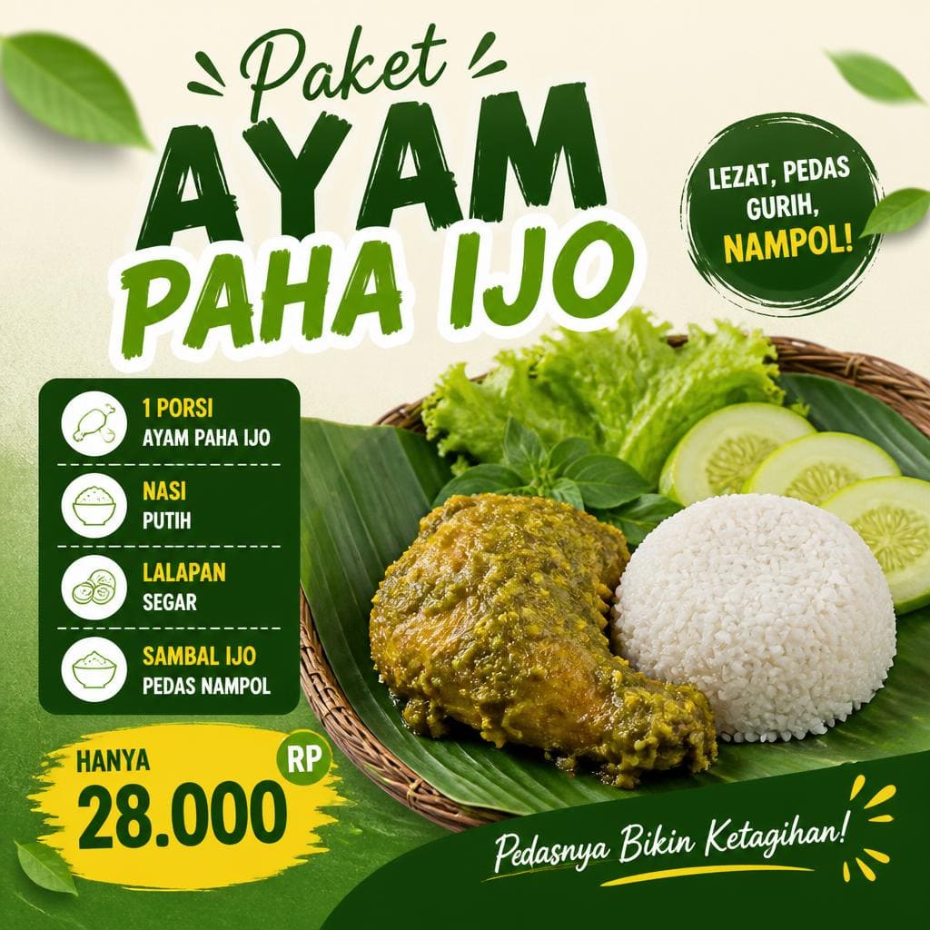 Paket Ayam Paha Ijo